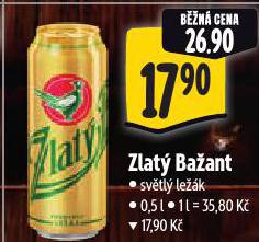 PIVO ZLAT BAANT