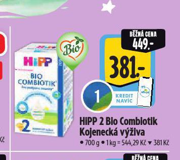 HIPP 2 BIO KOJENECK VݎIVA