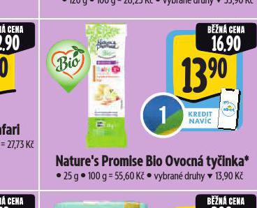 BIO OVOCNÁ TYČINKA