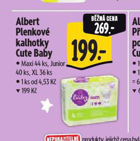 CUTE BABY PLENKOV KALHOTKY