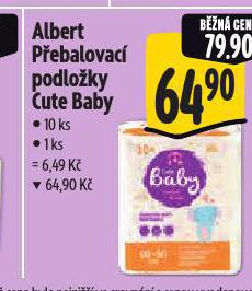 PEBALOVAC PODLOKY CUTE BABY