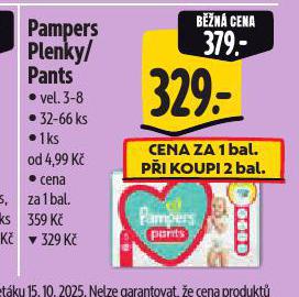 PAMPERS DTSK PLENKY