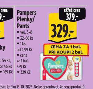 PAMPERS PANTS
