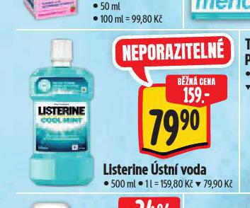 LISTERINE STN VODA