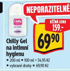 CHILLY GEL PRO INTIMN HYGIENU