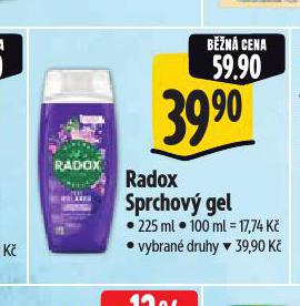 RADOX SPRCHOV GEL