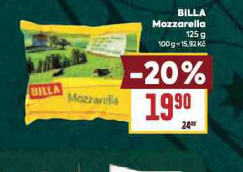 BILLA MOZZARELLA
