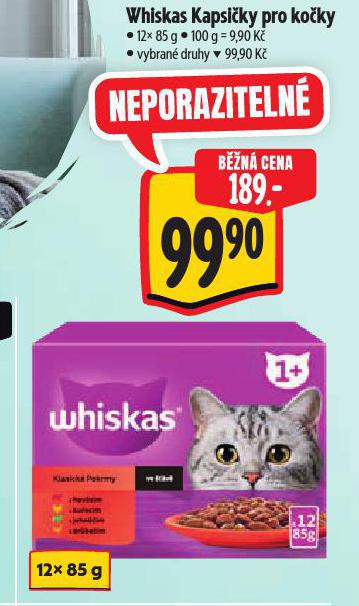 WHISKAS KAPSIKY PRO KOKY