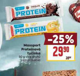 MAXSPORT PROTEINOV TYINKA