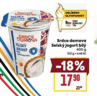 SRDCE DOMOVA SELSK JOGURT BL