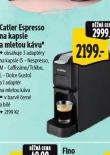 CATLER EPSRESSO NA KAPSLE A MLETOU KÁVU