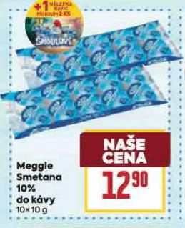 MEGGIE SMETANA 10% DO KVY