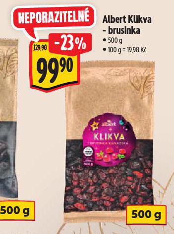 KLIKVA BRUSINKA