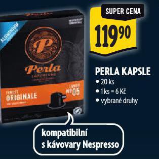 PERLA KVOV KAPSLE
