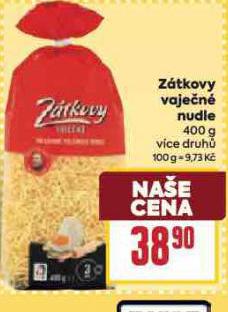 ZTKOVY VAJEN NUDLE