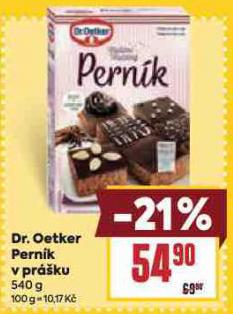 DR. OETKER PERNK V PRKU
