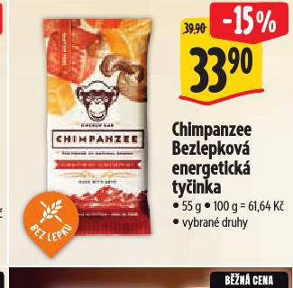 CHIMPANZEE BEZLEPKOV ENERGETICK TYINKA
