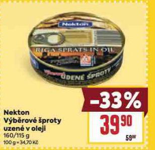 NEKTON VBROV PROTY UZEN V OLEJI