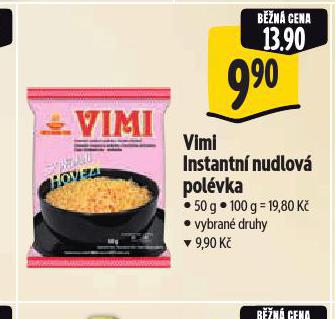 VIMI INSTANTN NUDLOV POLVKA
