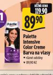 PALETTE BARVA NA VLASY
