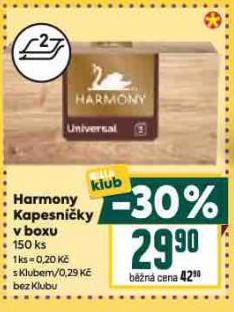 HARMONY KAPESNKY V BOXU