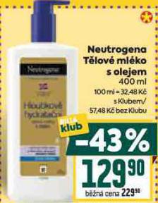 NEUTROGENA TLOV MLKO S OLEJEM