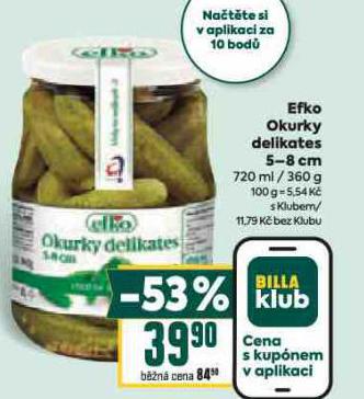 EFKO OKURKY DELIKATES