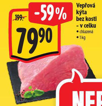 VEPOV KTA BEZ KOSTI V CELKU