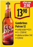 GAMBRINUS PATRON 12