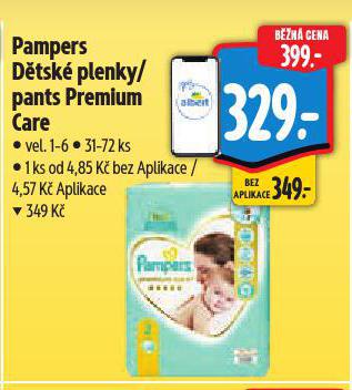 PAMPERS DTSK PLENKY / PANTS