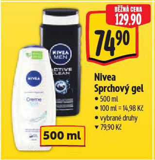 NIVEA SPRCHOV GEL