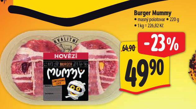 BURGER MUMMY