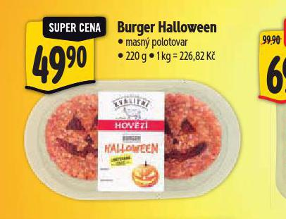 BURGER HALLOWEEN