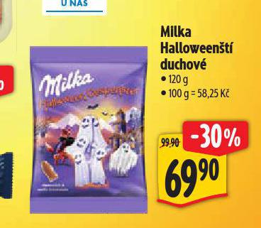 MILKA HALLOWEENT DUCHOV