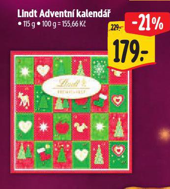 LINDT ADVENTN KALEND