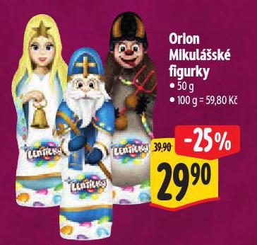 ORION MIKULÁŠSKÉ FIGURKY