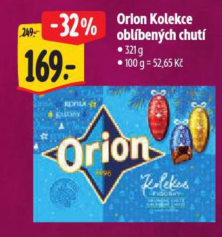 ORION KOLEKCE OBLÍBENÝCH CHUTÍ