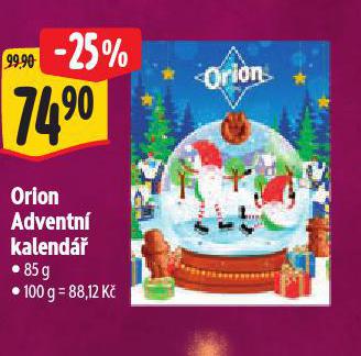 ORION ADVENTN KALEND