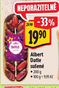DATLE SUŠENÉ