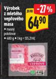 VROBEK Z MLETHO VEPOVHO MASA