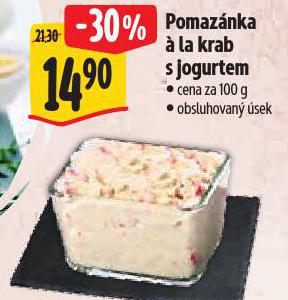 POMAZNKA  LA KRAB S JOGURTEM