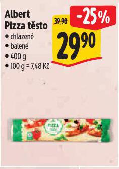 PIZZA TĚSTO