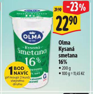 OLMA KYSAN SMETANA 16%