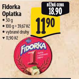 FIDORKA OPLATKA