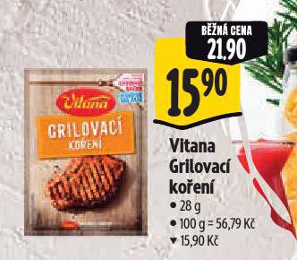 VITANA GRILOVACÍ KOŘENÍ