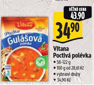 VITANA POCTIVÁ POLÉVKA
