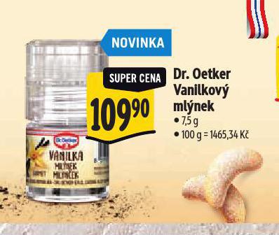DR. OETKER VANILKOVÝ MLÝNEK