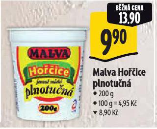 MALVA HOŘČICE PLNOTUČNÁ