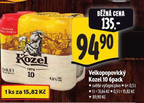 VELKOPOPOVICK KOZEL 10 6PACK