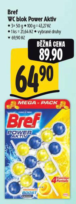 BREF WC BLOK POWER AKTIV